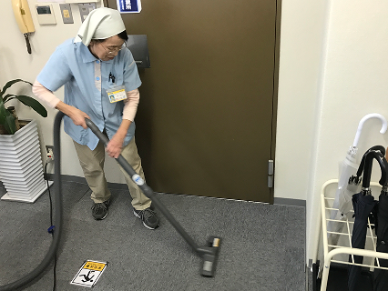 カーペットの日常清掃