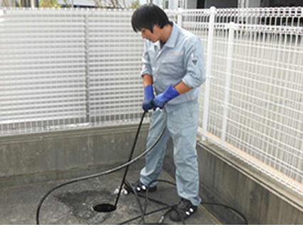 排水管、トイレつまりの洗浄