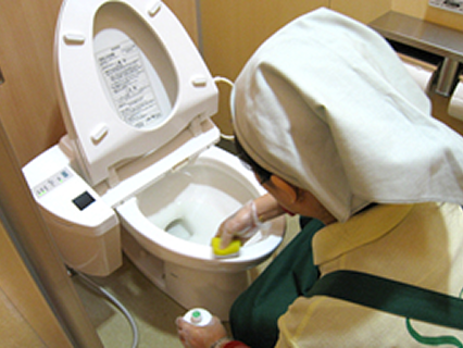 トイレ清掃