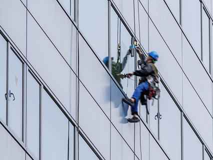 ガラスクリーニング