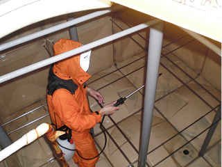 貯水槽清掃、点検